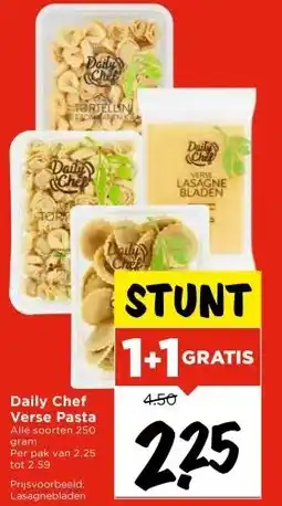 Vomar Voordeelmarkt Daily Chef Verse Pasta aanbieding
