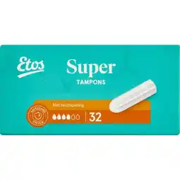 Etos Etos Tampons Super 32 stuks aanbieding