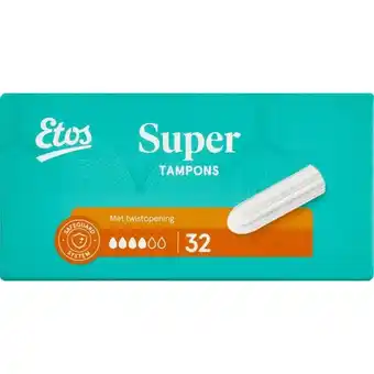 Etos Etos Tampons Super 32 stuks aanbieding