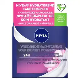Etos NIVEA Essentials +24h Voedende Nachtcrème 50 ML aanbieding