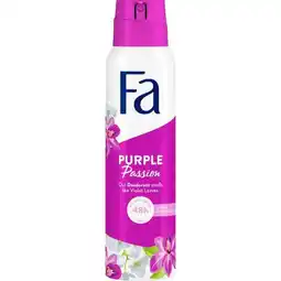 Etos Fa Purple Passion Deodorant Spray 150 ML aanbieding