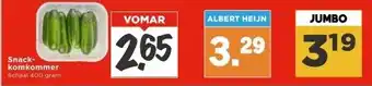 Vomar Voordeelmarkt Snack- komkommer aanbieding