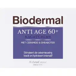 Etos Biodermal Anti Age 60+ Nachtcrème 50 ML aanbieding