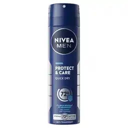 Etos NIVEA MEN Protect & Care Deodorant Spray 150 ML aanbieding