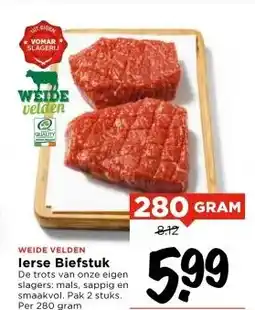 Vomar Voordeelmarkt Ierse Biefstuk aanbieding