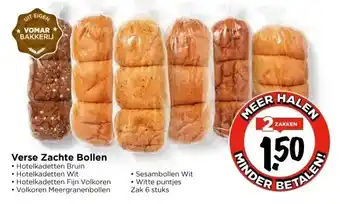 Vomar Voordeelmarkt Verse Zachte Bollen aanbieding