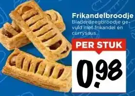 Vomar Voordeelmarkt Frikandelbroodje aanbieding