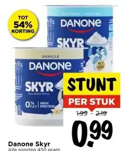 Vomar Voordeelmarkt Danone Skyr aanbieding