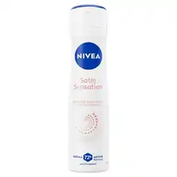 Etos NIVEA Satin Sensation Anti-Transpirant Spray 150 ML aanbieding
