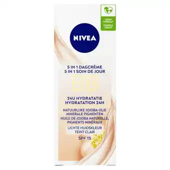 Etos NIVEA Essentials BB Cream Dagcrème SPF15 50 ML aanbieding