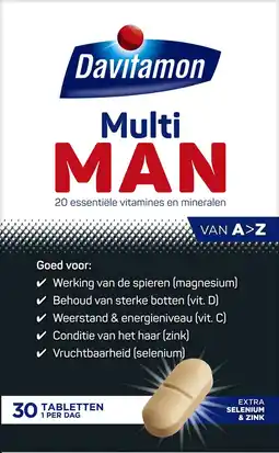 Etos Davitamon Compleet Man Tabletten aanbieding
