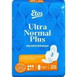 Etos Etos Maandverband Ultra Normaal Plus 20 stuks aanbieding