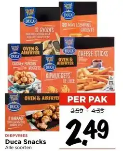 Vomar Voordeelmarkt Duca Snacks aanbieding