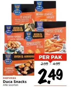 Vomar Voordeelmarkt Duca Snacks aanbieding