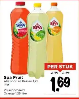 Vomar Voordeelmarkt Spa Fruit aanbieding