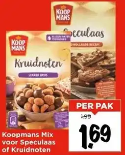 Vomar Voordeelmarkt Koopmans Mix voor Speculaas of Kruidnoten aanbieding