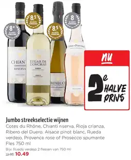 Jumbo Jumbo streekselectie wijnen aanbieding