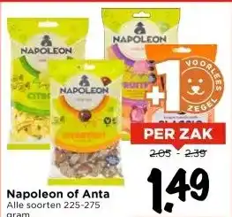 Vomar Voordeelmarkt Napoleon of Anta aanbieding