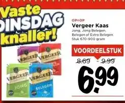 Vomar Voordeelmarkt Vergeer Kaas aanbieding