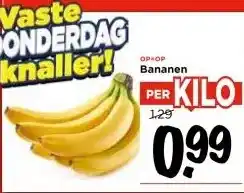 Vomar Voordeelmarkt Bananen aanbieding