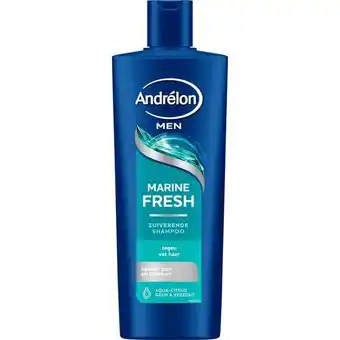 Etos Andrélon Men Marine Fresh shampoo 400 ML aanbieding