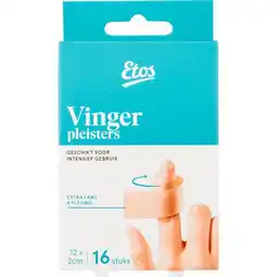 Etos Etos Vingerpleisters 16 stuks aanbieding