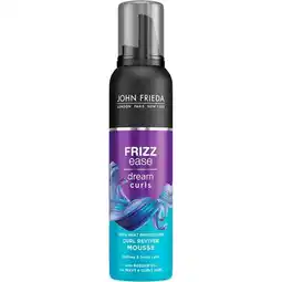 Etos John Frieda Frizz Ease Dream Curls Curl Reviver Mousse 200 ML aanbieding