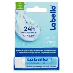 Etos Labello Hydro Care Lippenbalsem 24u Hydratatie SPF15 1 Stuk aanbieding