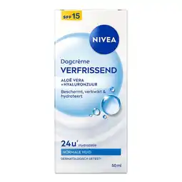 Etos NIVEA Essentials +24h Hydraterende Dagcrème SPF15 50 ML aanbieding