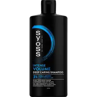Etos Syoss Intense Volume Shampoo 440 ML aanbieding