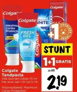 Vomar Voordeelmarkt Colgate Tandpasta aanbieding