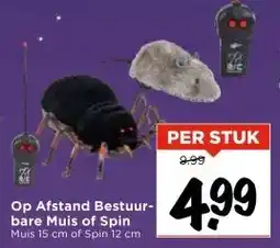 Vomar Voordeelmarkt Op Afstand Bestuur- bare Muis of Spin aanbieding