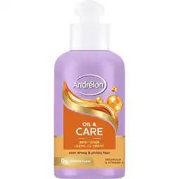 Etos Andrélon Oil & Care Leave in cream 200 ML aanbieding