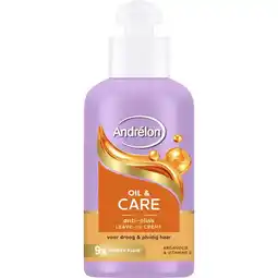 Etos Andrélon Oil & Care Leave in cream 200 ML aanbieding