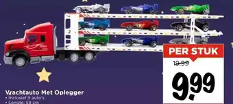 Vomar Voordeelmarkt Vrachtauto Met Oplegger aanbieding