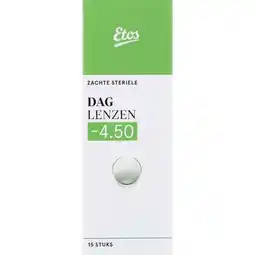 Etos Etos Zachte Daglenzen -4,50 15 stuks aanbieding