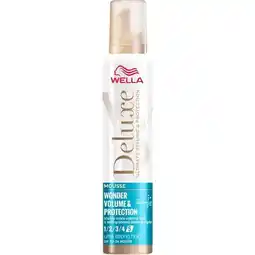 Etos Wella Deluxe Volume & Protection Mousse aanbieding