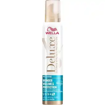 Etos Wella Deluxe Volume & Protection Mousse aanbieding