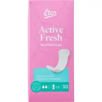 Etos Etos Fresh Inlegkruisjes Normal 30 stuks aanbieding