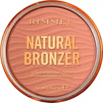 Etos Rimmel London Natural Bronzing Powder 001 Sunlight aanbieding