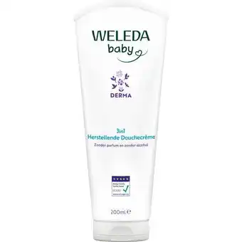 Etos Weleda Baby Derma 3-in-1 Herstellende Douchecrème aanbieding
