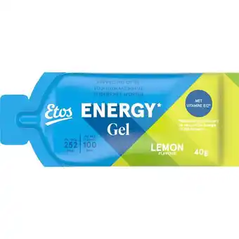 Etos Etos Energy Gel Citroen 40 GR aanbieding