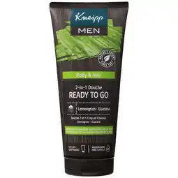 Etos Kneipp Men Ready to Go 2-in-1 Douchegel 200 ML aanbieding
