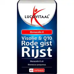 Etos Lucovitaal Visolie & Q10 & Rode Gist Rijst Capsules aanbieding