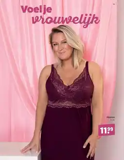 Wibra Slipdress aanbieding