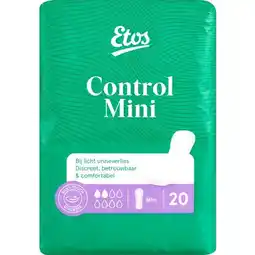 Etos Etos Daily Care Mini Discreet incontinentie verband 20 stuks aanbieding