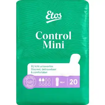Etos Etos Daily Care Mini Discreet incontinentie verband 20 stuks aanbieding