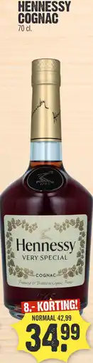 Super Dirck 3 HENNESSY COGNAC aanbieding