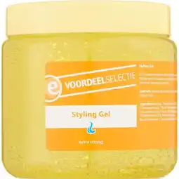 Etos Etos Styling Gel Voordeelverpakking 1 liter aanbieding