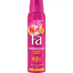 Etos Fa Sunset Love Deodorant Spray 150 ML aanbieding